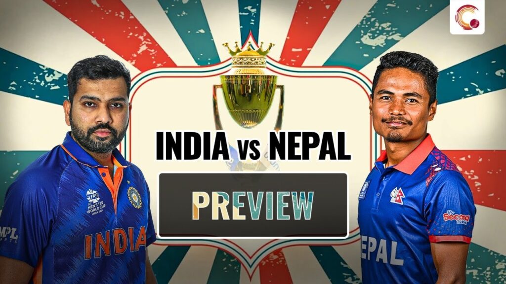 Nepal National Cricket Team VS India National Cricket Team Match Scorecard