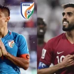 India National Football Team VS Qatar National Football Team Stats